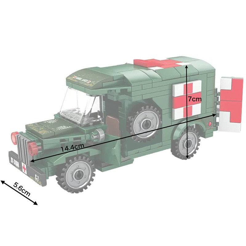AFM T214-WC54 Field Ambulance 262Blocks
