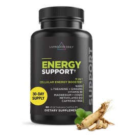 Livingood Daily Energy 60 Cápsulas Vitaminas B6 B12