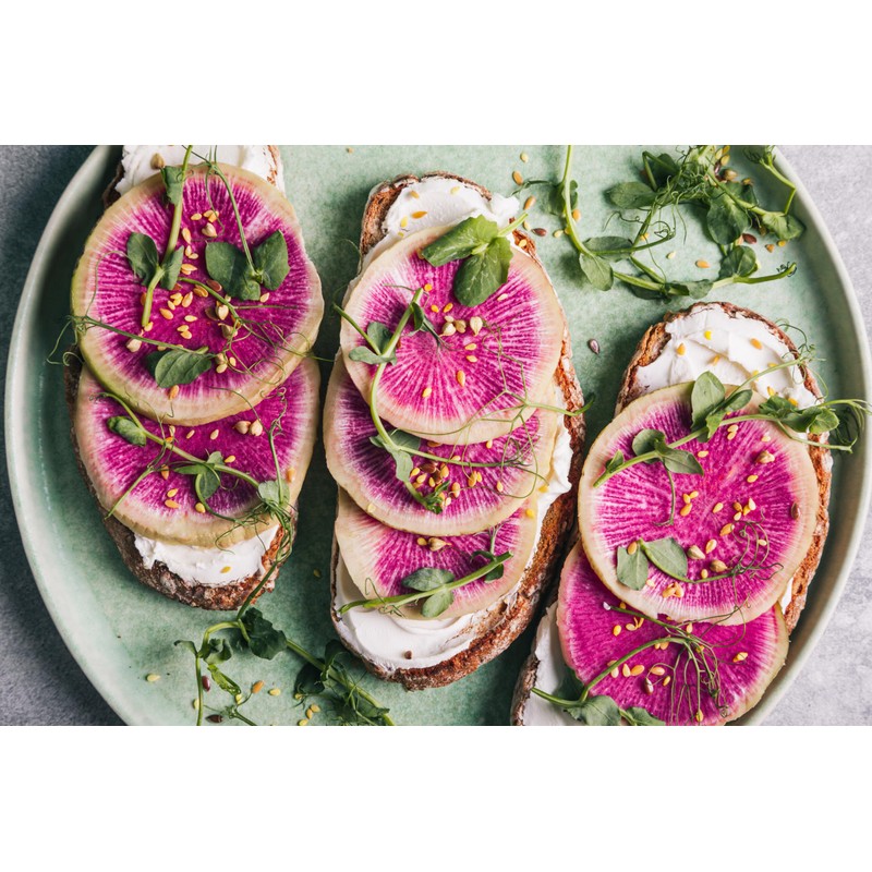 Radish Seeds Variety Pack for Planting – 4 Heirloom Varieties: