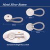 OURUI Button Extender Collar Neck Metal Extender for Men Dress
