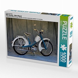 CALVENDO Puzzle NSU Quickly - My Moped 1000 Pieces Laying Size 64 x 48 cm Photo Puzzle Image by Ingo Laue