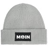 Neverless® Men's Beanie Winter Hat Patch Moin Nordic Print Knitted