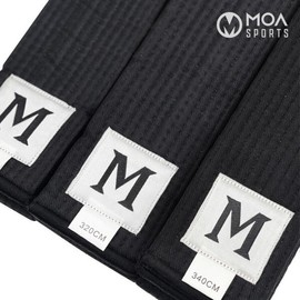 Taekwondo belt, black belt 6cm, belt number 2, uniform belt, Hapkido belt, martial arts belt / 태권도띠 검정띠 6CM 2번띠 도복띠 합기도띠 무술띠