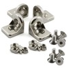 PZRT Angle Arbitrary Bracket Set,Round Corner L Connector Fasten Connector