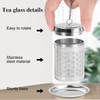 2 Pack Tea Infuser, Tea Strainers for Loose Tea Mesh