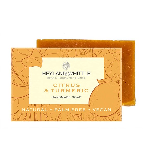 Heyland and Whittle - PALM FREE Citrus and Turmeric Soap