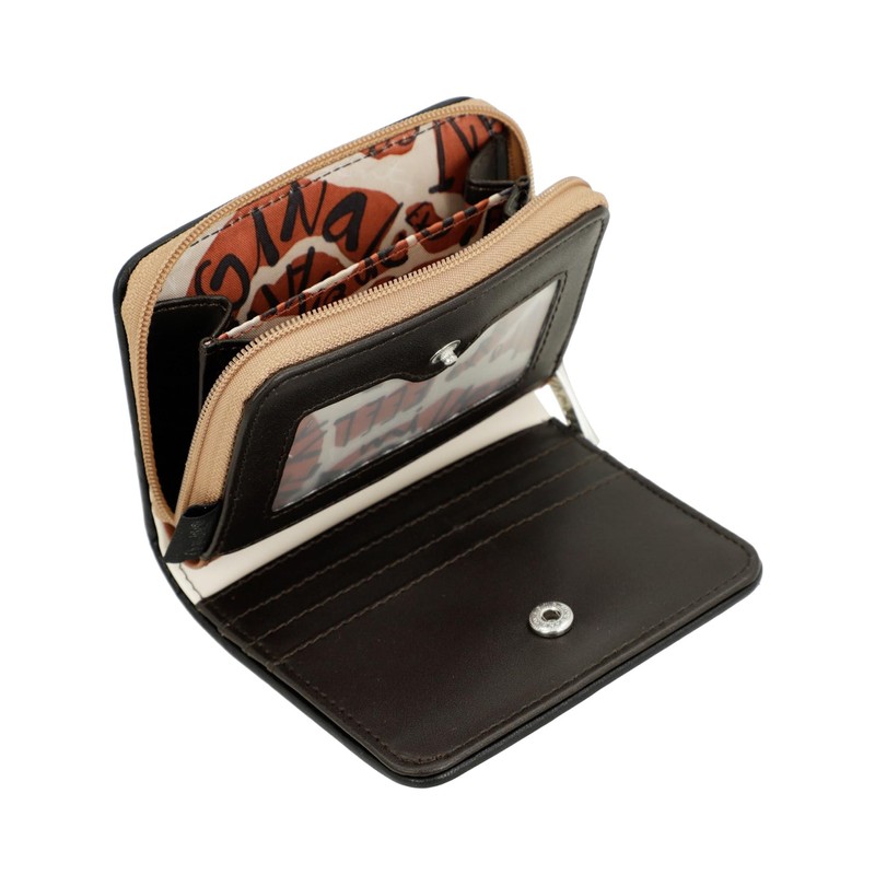 Anekke Alma Small RFID Wallet, Practical and Secure, Coin and