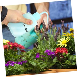 CHILDWEET 250ml Curved Tip Squeeze Bottle Set Eyelash Extension Rinse Lightweight Succulent Watering Plastic Plant Water Bottle Easy to Use