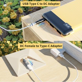 Starlink Mini Adapter, USB C to DC Converter, Outdoor Waterproof Adapter, Corrosion-Resistant Cable Kit, Plug-and-Play Starlink Accessories (Cable Not Included)