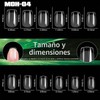 OBP Soft Gel Tips Para Uñas 240 Piezas Diferentes Modelos