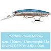 SEABUZZ Power Minnow Wobbler for Pike & Zander & Perch