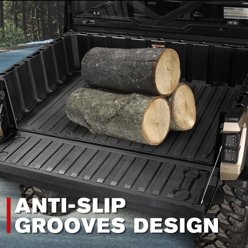 AUPOWER Cargo Bed Mat for Polaris Ranger 1000/1000 XP/1000 XP