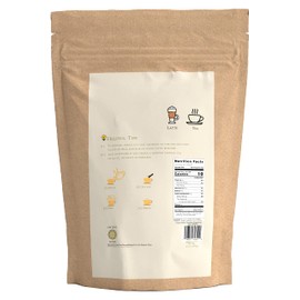 Ancient Roots Turmeric Matcha Mix - With Cinnamon, Ginger, and Black Pepper - All-Natural, Low-Calorie, Powdered Tea Mix, Sugar-Free 3.5 oz. Turmeric (33 servings)