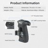 Nitze Ergonomic Side Handle with NATO Clamp,Aluminum Camera Cage Handgrip