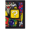 Mario Party Checked Retro Characters Multicoloured Wallet Purse, multicoloured, Tri-Fold