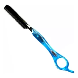 Feather Porta Navajas Para Afeitar Feather Profesional Azul