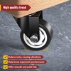 3 inch Swivel Caster Wheels, Heavy Duty Plate Casters with
