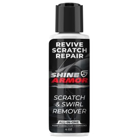 Shine Armor Car Polishing Compound Kit - Restore Faded Paint, Remove Light Scratches, Fix Paint Transfer, and Eliminate Drying Streaks