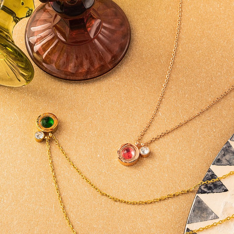 C.Paravano Gold-Plated Necklace for Women | Adjustable Cable Chain |