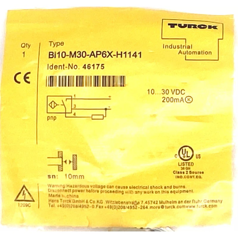 Turck BI10-M30-AP6X-