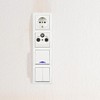 Pack of 2 Flush-Mounted Series Switch, Plug-In Terminal, All-in-One, Series