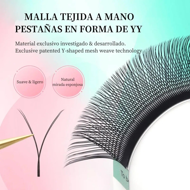 Nagaraku Yy Kit De Extensión De Pestañas