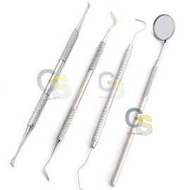 G.S DENTAL Veterinary Oral Tools Set Tartar Calculus Remover Plaque Removal