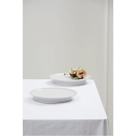 JAJU Dami Heel Plate Large_21.5CM, White White_FRFR / 자주 JAJU 다미굽접시 대_21.5CM, 화이트화이트_FRFR