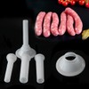 Sausage Machine Funnel 3 Tubes Sausage Enema Tube Meat Grinder
