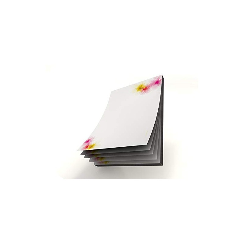 Notepad A5 | Summer Floral Design Paper Pad | Bloom