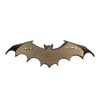 Steampunk Flying Bat Wall Plaque 13.75" L Cold Cast Bronze