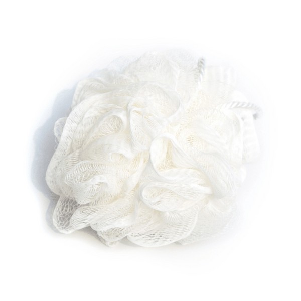 BASICARE LUXE BATH SPONGE WITH CORD 2194