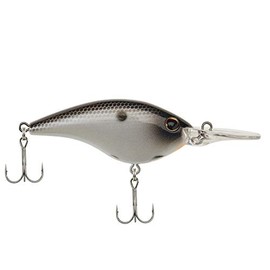 Berkley Frittside Fishing Lure, Midnight Pearl, 1/2 oz, 2 3/4in | 7cm Crankbaits, Classic Flat Side Profile Mimics Variety of Species and Creates Flash, Equipped with Sharp Fusion19 Hook