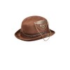 Boland 54561 Chainpunk Hat Brown Gears Melon Hat Steampunk Theme