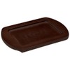 Winco Wooden Underliner Cast Iron Platter CASM-7RT,Brown