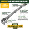 CoLuck Bung Wrench, 3-in-1 Drum Wrench Upgraded, Aluminum Barrel Opener