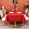 MEANMOY Red 210 GSM Water & Stain Resistant Rectangle Tablecloth