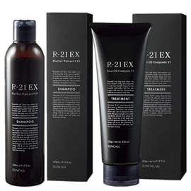 Sankol R-21 Extra Shampoo 9.5 fl oz (270 ml) + Treatment 8.8 oz (250 g) Set