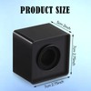 4 Pcs Microphone Flag Station Portable Square Cube Shaped Mic