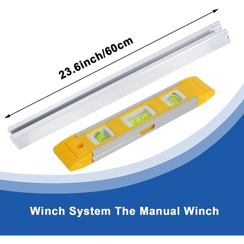 Podoy Chainsaw Mill Winch Kit for Chain Saw Milling Winch