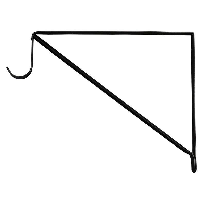 Harrier Hardware Premium Heavy Duty Closet Shelf and Rod Bracket,
