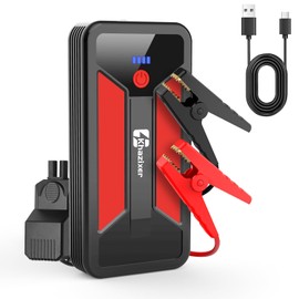 Khazixer ET02 Car Battery Jump Starter 3000A Peak, 12V Lithium Portable Jumper Starter for up to 9.0L Gas and 7.0L Diesel Engines, 12V Battery Jump Starter with Jumper Cable