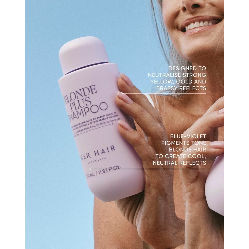 NAK Hair Blonde Plus Shampoo 350ml