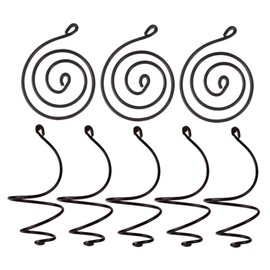 NOLITOY 24Pcs Air Plant Holders Durable Hanging Hooks for Air Plant Display Rack Easy to Install Aluminum Hangers for Home and Office Decor