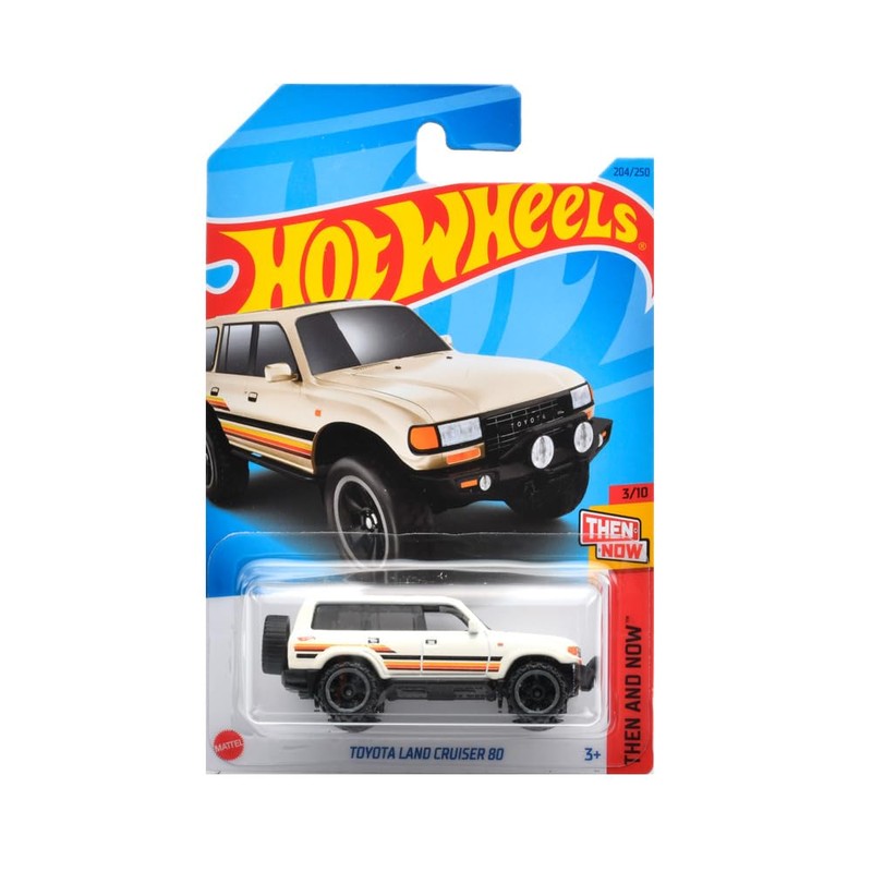 Mattel HNK42 Hot Wheels Basic Car Toyota Land Cruiser 80