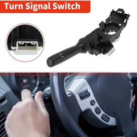X AUTOHAUX Turn Signal Switch for Toyota Camry Multifunction Combination Switch for Toyota Highlander Prius No.8414033211/8414006400