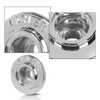 ALLGOOD Dash Knob Bezels and Gaskets Compatible with 1962 Galaxie/Full-size