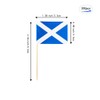 Scotland Flag Scottish Small Toothpick Mini Stick Flags Decorations (100