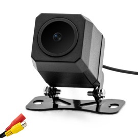 Vehicle Backup Camera Waterproof Universal Car Rear View Camera 170° Wide Angle Night Visions Backup Reversing Parking Cameras for Car, SUV, Trucks, RV, Including 6m Video Cable