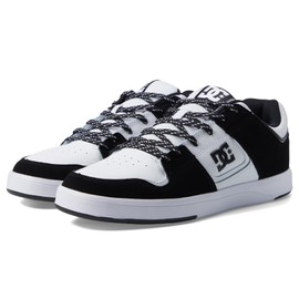 DC Shoes Men's Cure Skate Shoe, 9 White